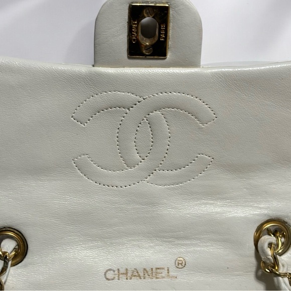 2004’ Vintage CHANEL Quilted Mini Square Flap Bag - Picture 15 of 16